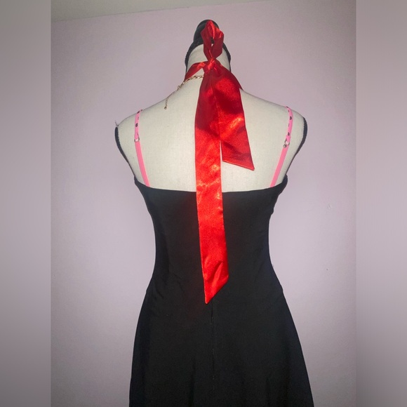 TABOO Women’s Black Midi Dress Size Medium (#bundle&save) - Picture 9 of 15